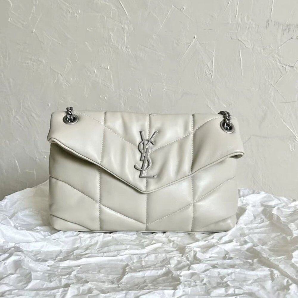 SAINT LAURENT YSL LOULOUPUFFER cloud bag pillow bag crossbody shoulder bag